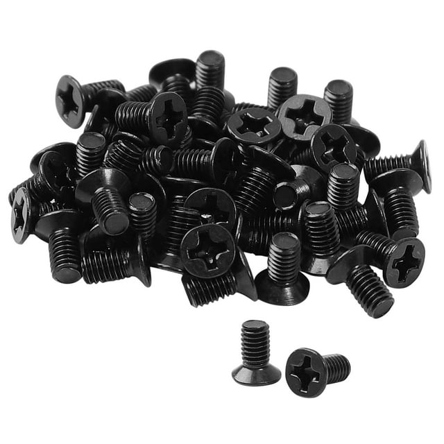 50pcs Hard Drive Screws M3 x 4.7mm HDD SSD Hard Drive Mounting Screws
