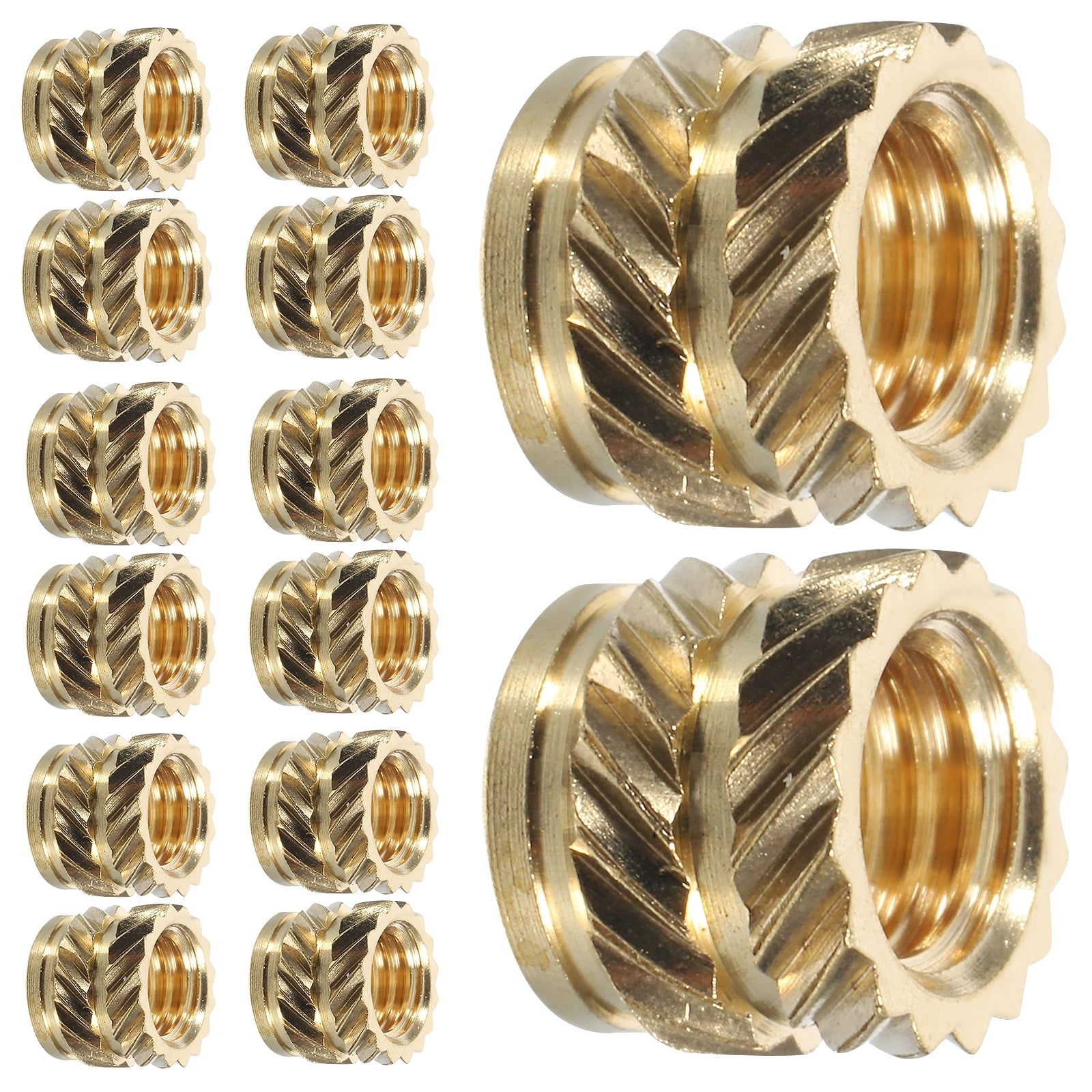 50pcs Heat Set Insert Thread Knurled Nut Female Thread Heat Set Insert