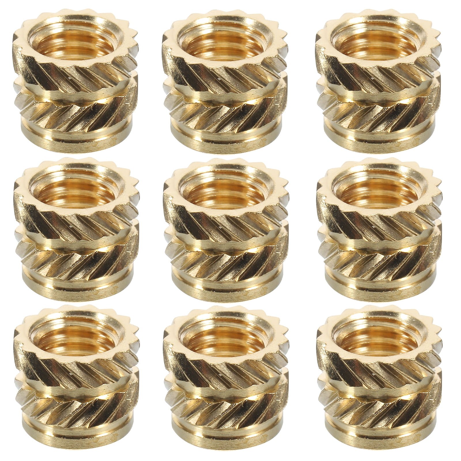 50pcs Heat Set Insert Thread Knurled Nut Female Thread Heat Set Insert