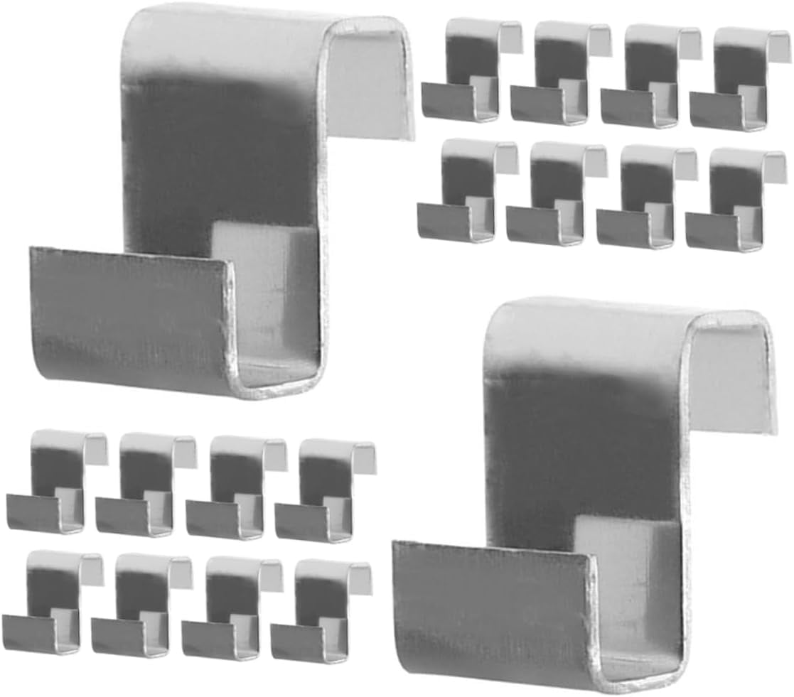 50pcs Heavy Duty Greenhouse Z Clips Stainless Steel Glass Panel Fixing ...