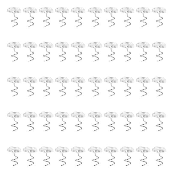 50pcs High Strength Steel Twist Nails Metal Twist Fasteners Not Slip Fixing Home Decoration Hardware For Sofa Carpet