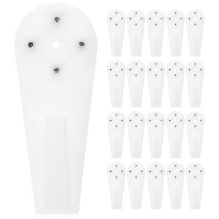 NIERBO Traceless Nail Wall Picture Hook Plastic Invisible Hardwall Drywall  Picture Hanging Kit