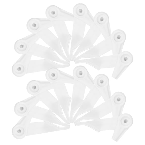50pcs Plastic Lamp Shade Clips for Ceiling Light Fixtures, Flush Mount Buckles, Thickened Holders for Secure Lighting Accessories