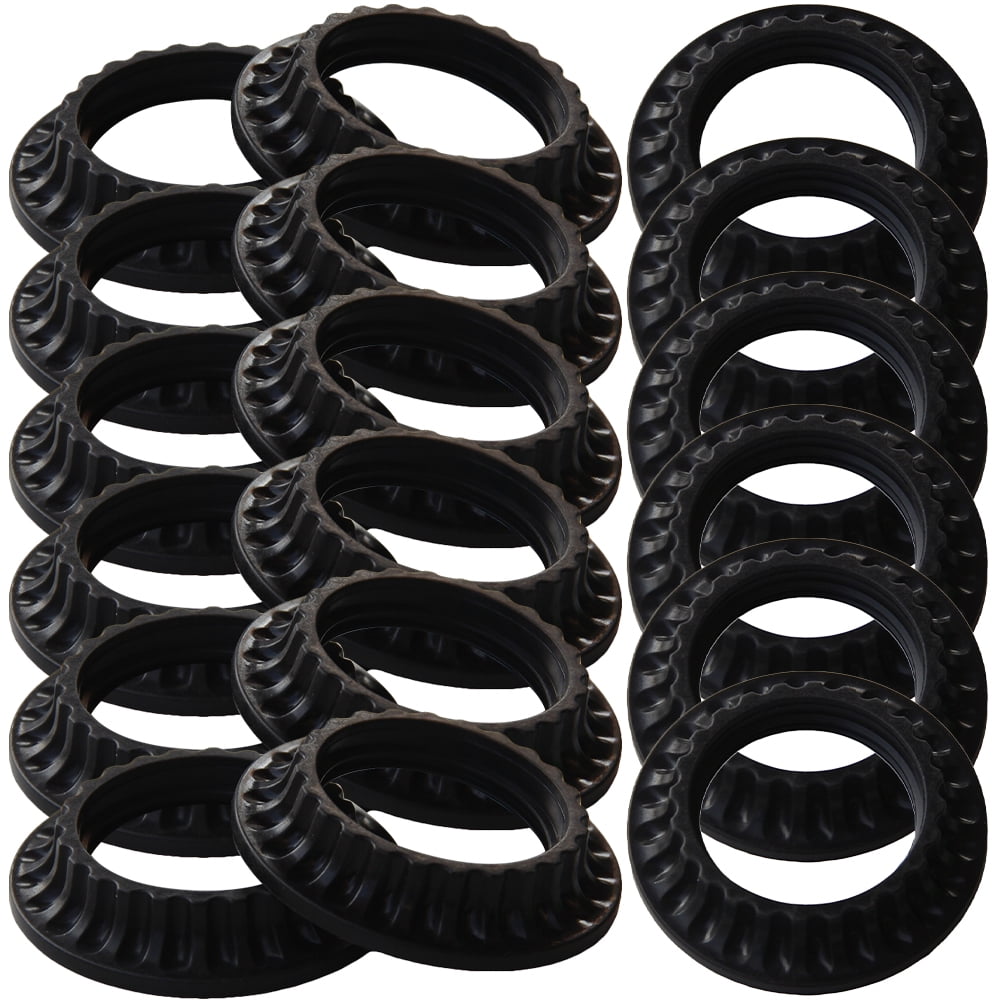 Yueyihe 50pcs Light Socket Shade Ring Lamp Shade Holder E26 Lamp Holder