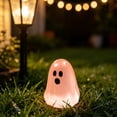 thumbnail image 1 of 50pcs Lighted Mini Ghost Halloween Figurine, Glowing Little Ghost Trinket for Tabletop, Mantel, Shelf, Entryway and Party Display, Cute Seasonal Accent for Spooky Home Decoration, D, 1 of 6
