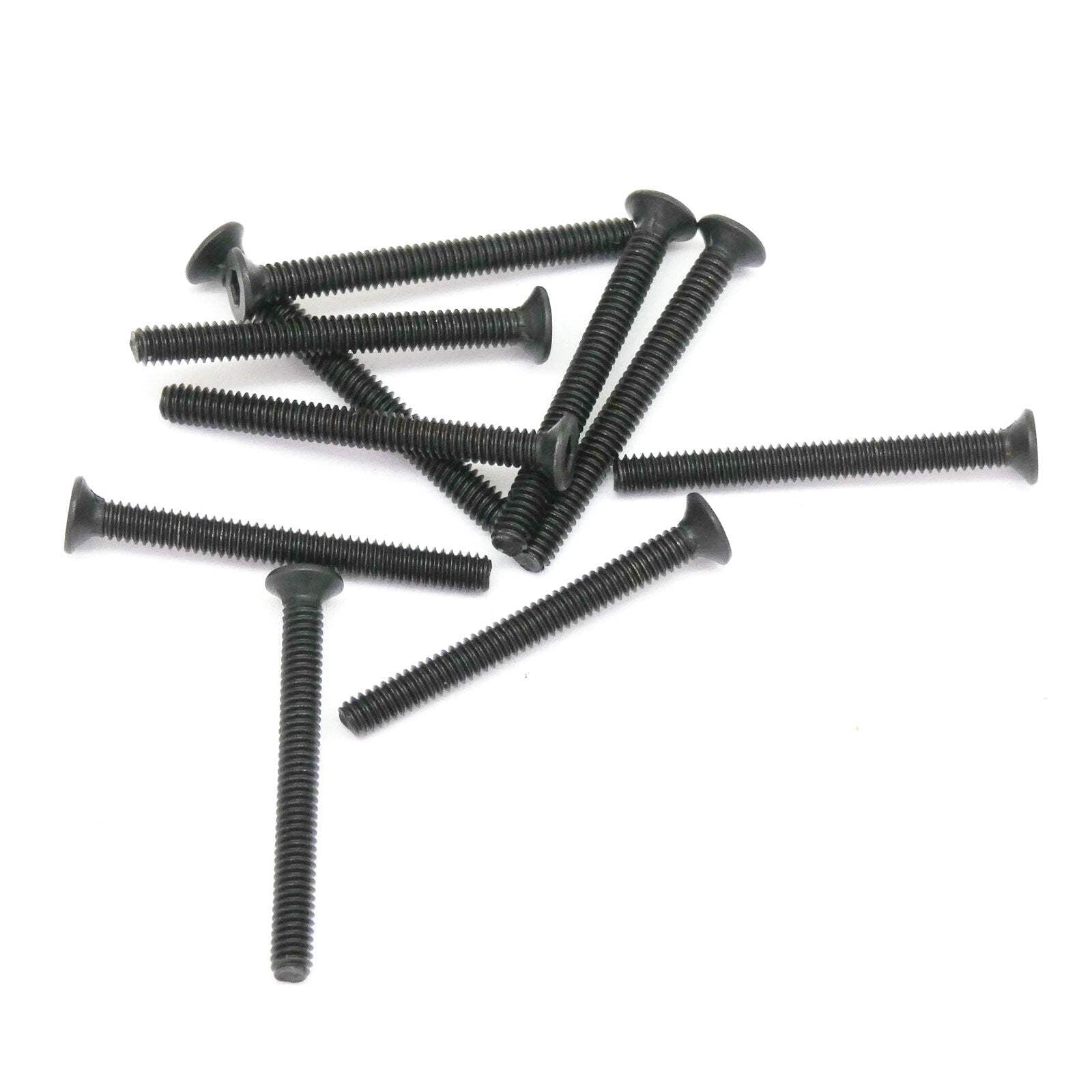 10 Viti M5x5mm Testa Esagonale Cava – Acciaio Nero Ossidato – SpeedyFPV - Foto 2
