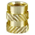 thumbnail image 1 of 50pcs M3 Brass Hot Melt Inset Molding Nuts Copper M4 M5 Thread Inserts Nuts, 1 of 8