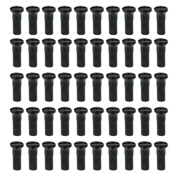 50Pcs/pack Bike Road Bicycles Nipple 12G 13G 14G High Strength Black Silver Spoke Nipple Bike Spoke Cap