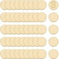 thumbnail image 1 of 50pcs Metal Stamping Blanks 1" Engraved Metal Blanks Golden Stamping Blanks Bulk Flat Round Undrilled Blank Brass Discs, 1 of 6