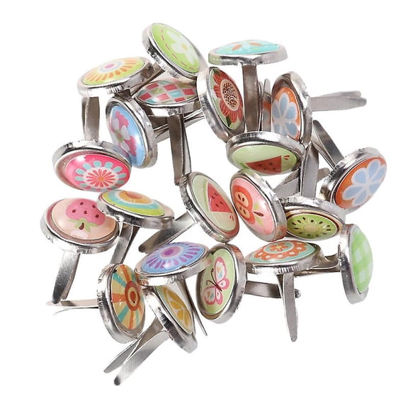 50pcs Mini Brads