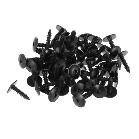 50pcs N90892001 Car Fender Liner Splash Guard Under Cover License Bracket Tapping Screw Bolt for VW for Audi for Porsche