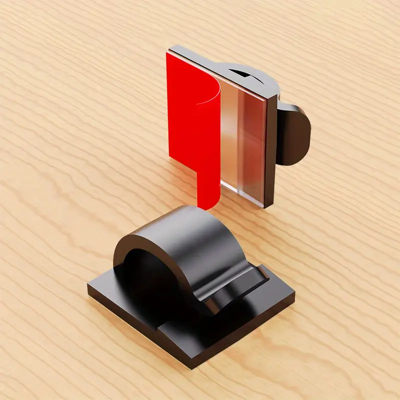 50pcs NEW Adhesive Cable Clips Upgraded Wall Wire Holders For Cable