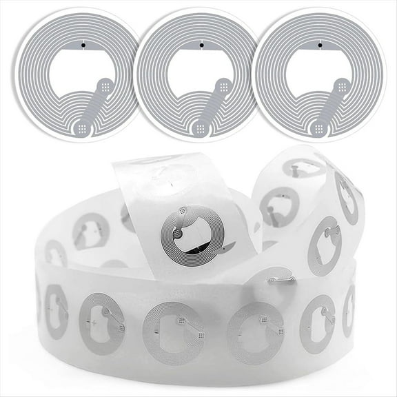 50pcs NFC Tags,NFC Cards,NFC Stickers Ntag215 NFC Tag NFC Coin Cards for TagMo, NFC Enabled Mobile Phones and Devices