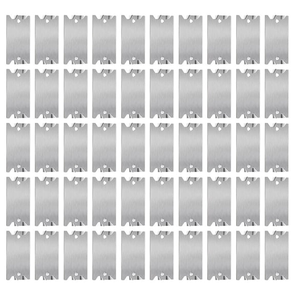 50pcs Nail Plates Studs Steel Safety to Protect Plumbing Wiring Cable Protectors Smile Home
