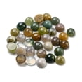 thumbnail image 1 of 50pcs Natural Indian Agate Cabochons Half Round 4x2~2.5mm, 1 of 3