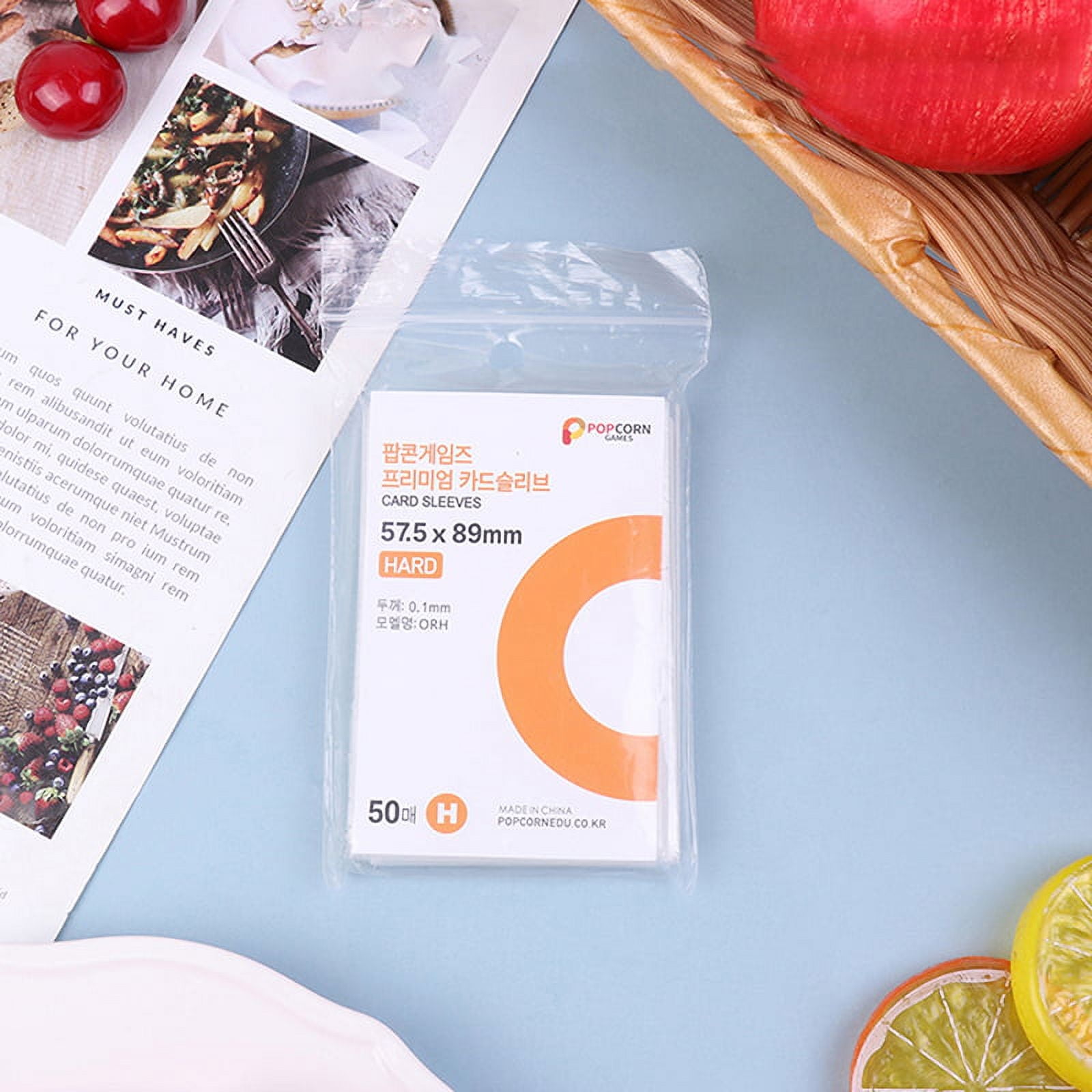 50pcs Original Korea Card Sleeves Clear Hard 3 Inch Photocard Protector Binder - Walmart.com 50pcs Original Korea Card Sleeves Clear Hard 3 Inch Photocard Protector Binder - Walmart.com