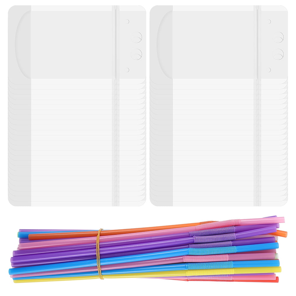 Reusable Drink Pouches - (402 Piece Set) 200 Clear Drink Bags +