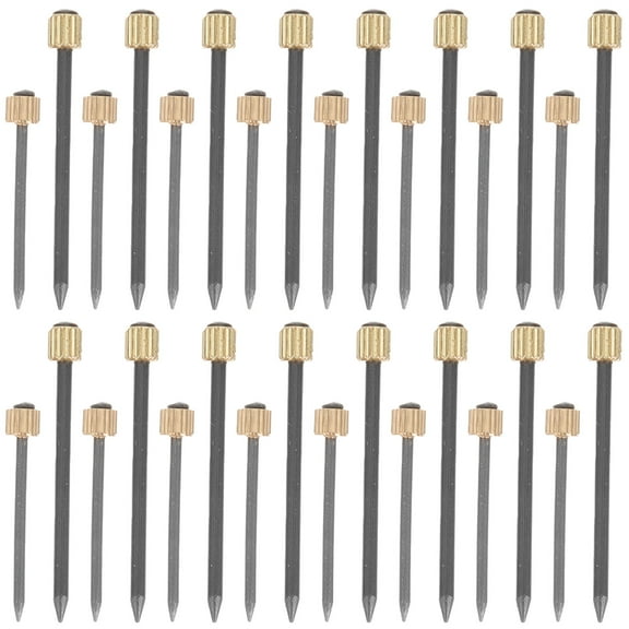 RENACLIPY Durable Picture Hanging Nails Black for Plaster and Drywall 50Pcs