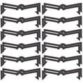 thumbnail image 1 of 50pcs Plastic Pegboard Hook Locks Clips for Peg Board Hooks Secure Hold Accessories, 1 of 8