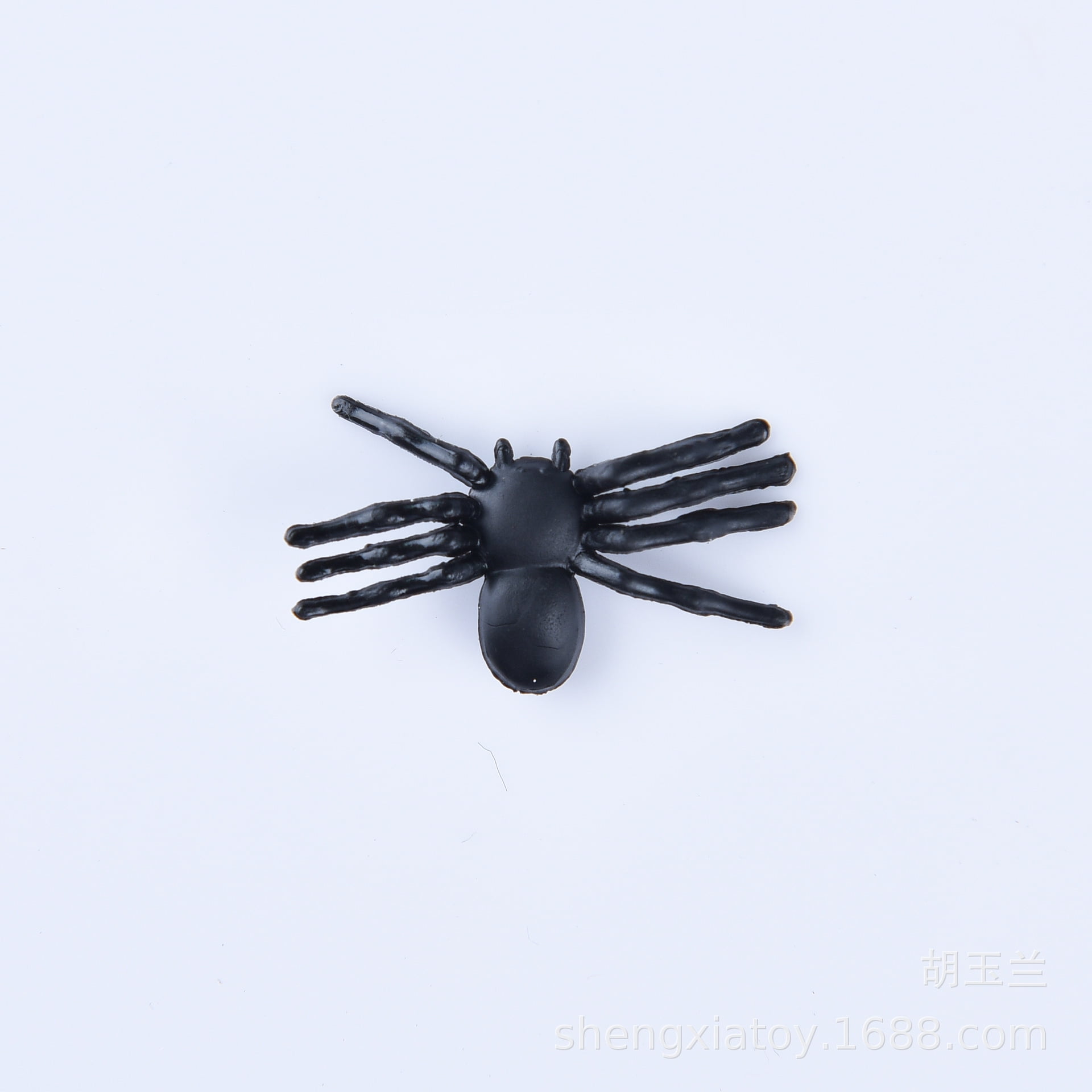 50pcs Plastic Spiders Fake Spiders Realistic Spiders For Halloween 