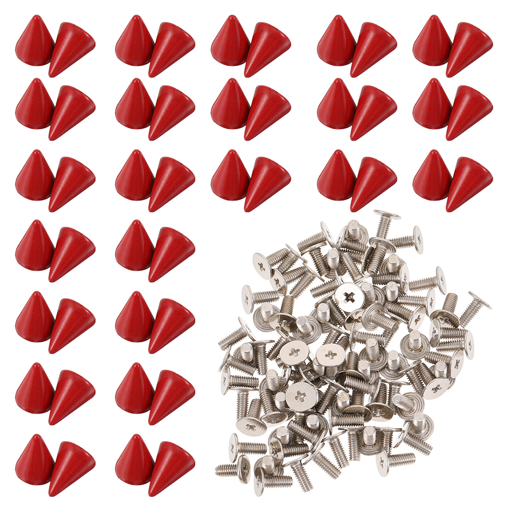 50pcs Punk Style Rivets Clothes Decorative Accessory Shoes Coat