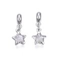 thumbnail image 1 of 50pcs Rack Plating Alloy European Dangle with Resin Rhinestone Large Hole Beads Cadmium Free & Lead Free Star 27mm Hole: 4.5mm Star: 14x11x6.5mm, 1 of 2