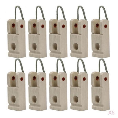 50pcs Replacement Piano Hammer / Flanges for Upright Piano Parts, wood