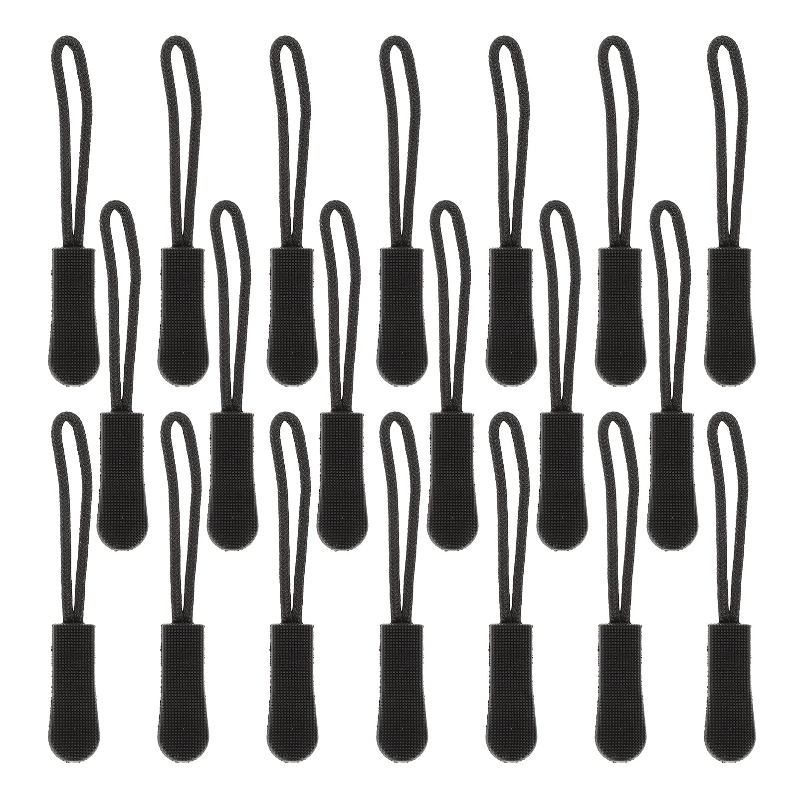 50pcs Replacement Zipper Pulls Zipper Cord Extender Zipper Zipper Tags