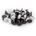 50pcs Round Furniture Pads,Nail On Furniture Sliders Glides for Carpet