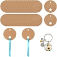 thumbnail image 1 of 50pcs Round Thread Drops for Embroidery Floss Thread Keeps with Thread Drops Keeper Brown Paper Thread Holder, 1 of 6