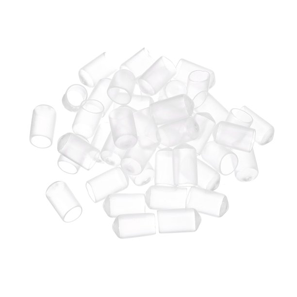 Pipe End Protectors Pipe End Caps DMiotech 50-Pack Rubber Thread Protectors 3/16 ID Black Rubber Caps