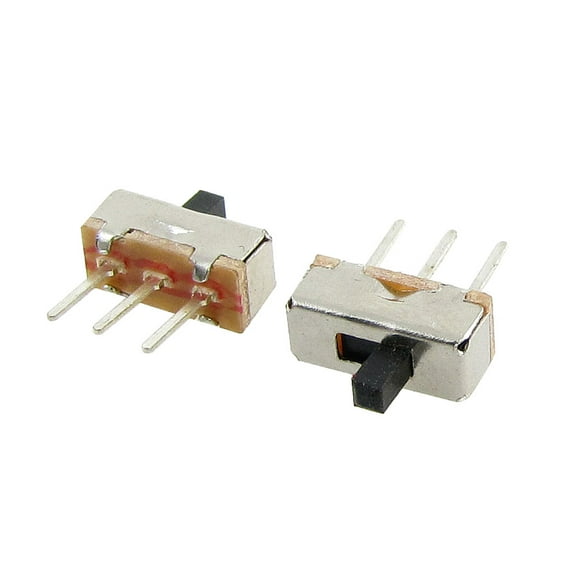 50pcs SS12D00G3 2 Position SPDT 1P2T 3 Pin PCB Panel Vertical Slide Switch
