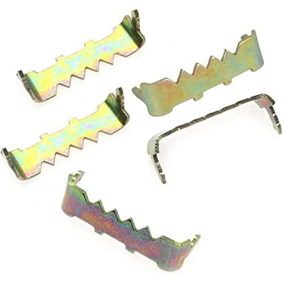 50pcs Sawtooth Picture Hanger for Hardwood Without Nail Small Size 25x7x9mm