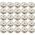 50pcs Sewon Snap Buttons Alloy Snap Fasteners Clothes Press Studs