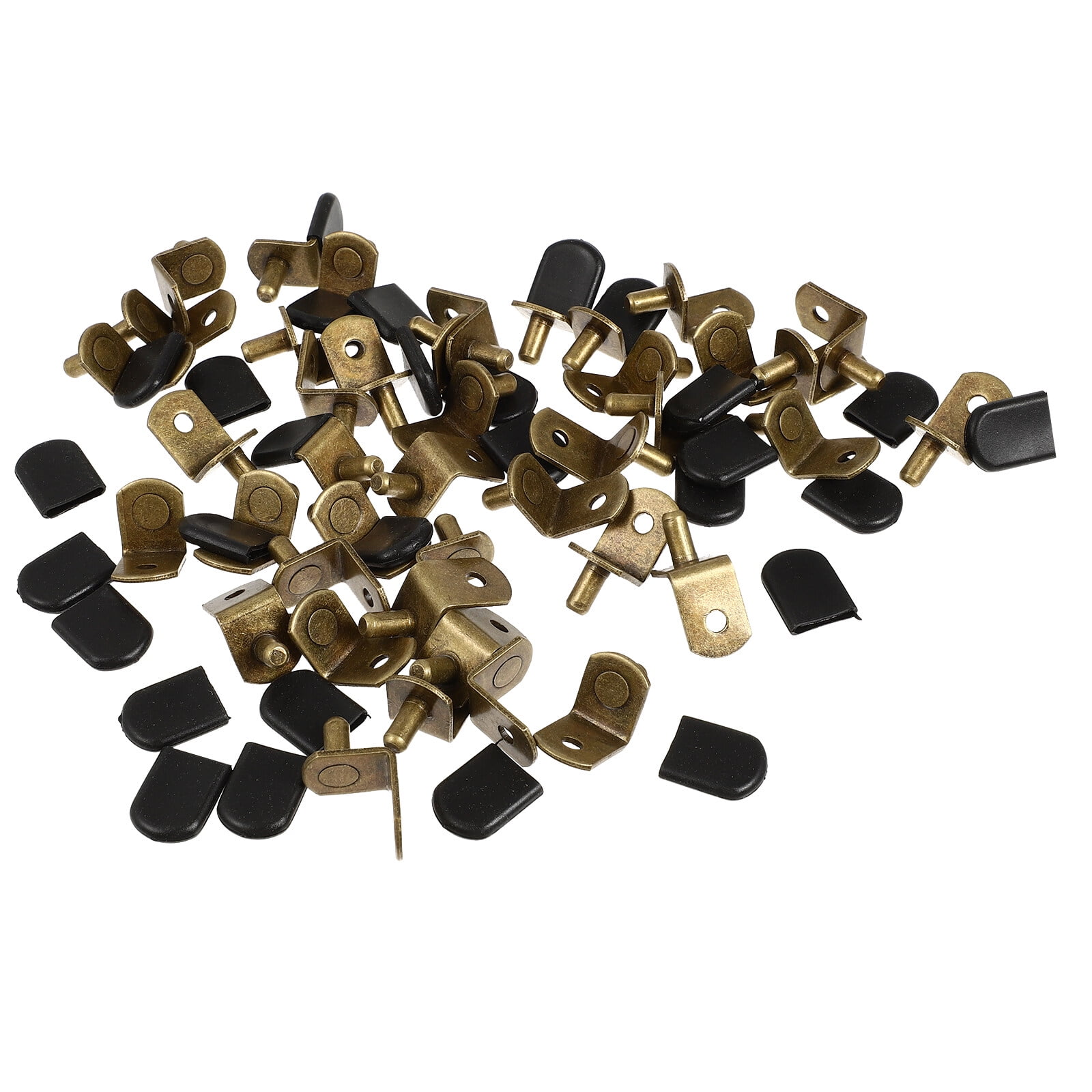 50pcs Shelf Support Stud Pegs Shelving Mounting Brace LShaped