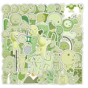 50pcs Smiski Vinyl Stickers   Waterproof & Cute Decals for Water Bottles, Laptops, Scrapbooks & More