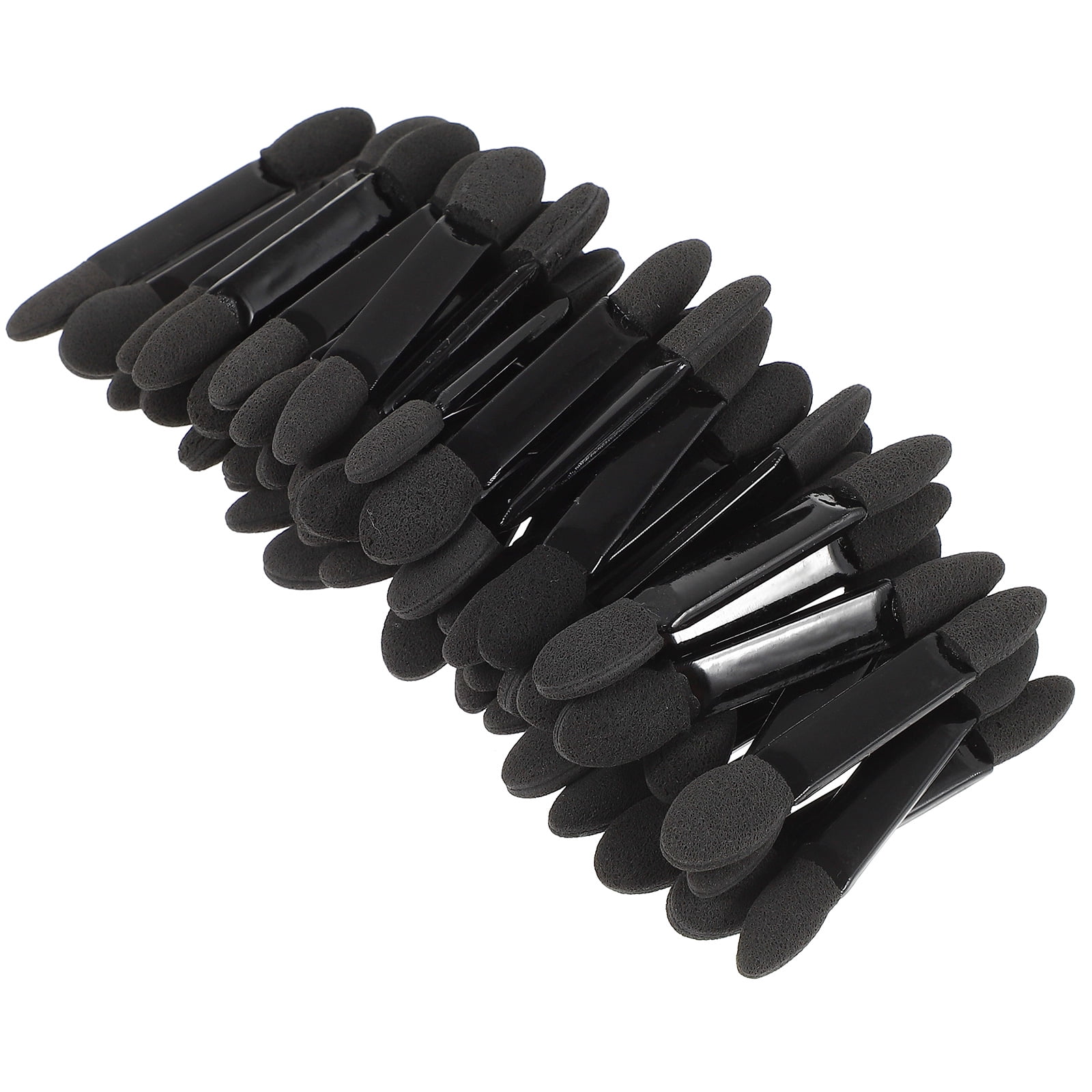 50pcs Sponge Eyeshadow Brush DoubleHeaded Eyeshadow Makeup Brush for