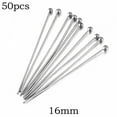 thumbnail image 1 of 50pcs Stainless Steel Round Head Pins for Personalized For Jewelry Making, 1 of 4