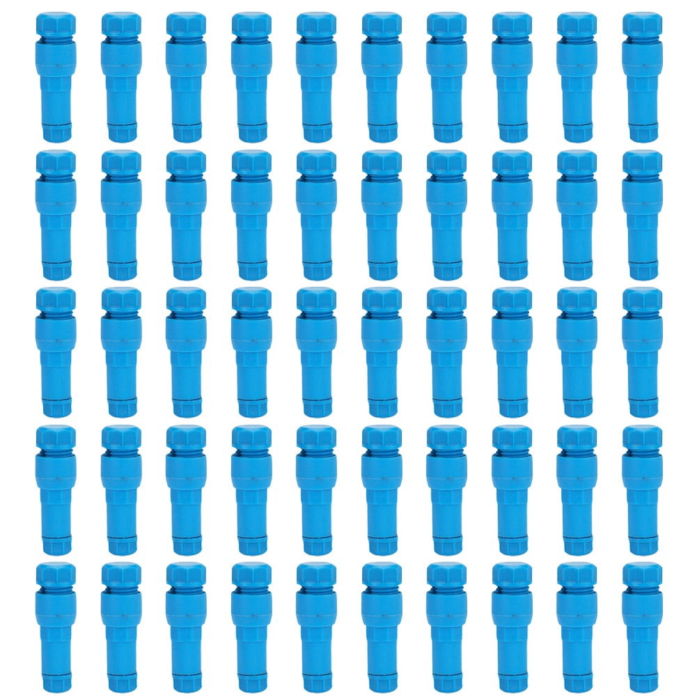 50pcs T-Piercing Quick Connect Wire Connectors for Convenient Landscape Lighting
