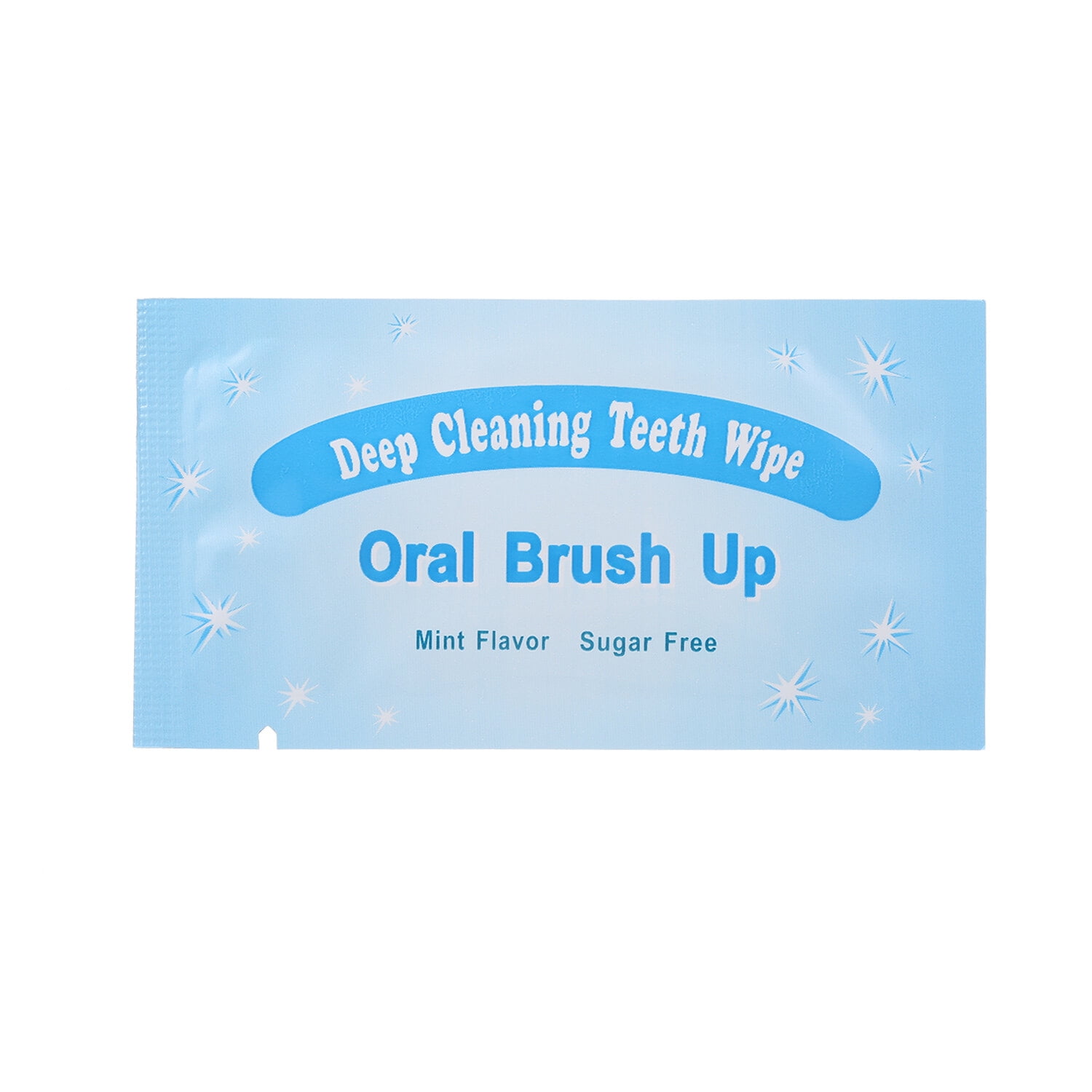 50pcs Teeth Wipes Oral Brush Ups Disposable Dental Deep Cleansing