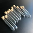 thumbnail image 1 of 50pcs Test Tubes Test Vials Storage Containers Clear Tube for Sample Testing, 1 of 6