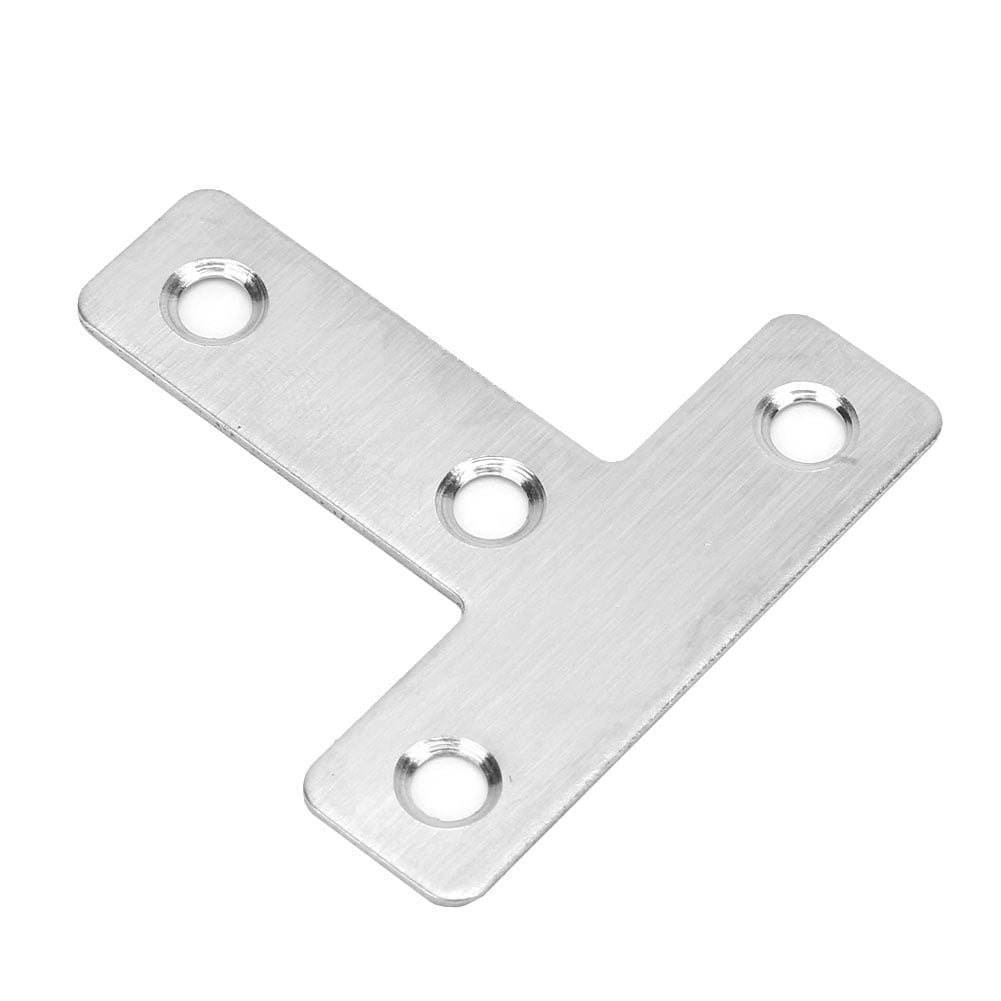 Pcs Thickened T Shape Stainless Steel Corner Brackets Board Support