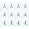 thumbnail image 1 of 50pcs Transparent Push Pins, Small Plastic Clear Thumb Tacks with Stainless Steel Points for Wall Bulletin Board Cork Board, 1 of 3
