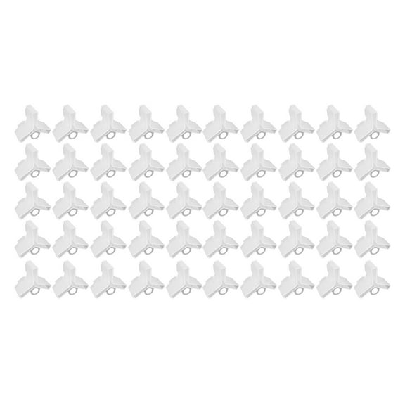 50pcs Treble Hook Protective Covers for Fishing Lures, Snap Lock Design, Polyethylene, Road Ya Bait, Hook Bonnets, Tackle Box Organizer