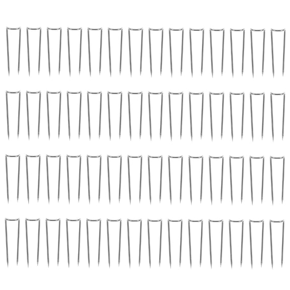 50pcs U-Shaped Stitching Pins for Quilting, Patchwork Sewing, Cloth Art, Fabric Positioning Needles, and Craft Supplies