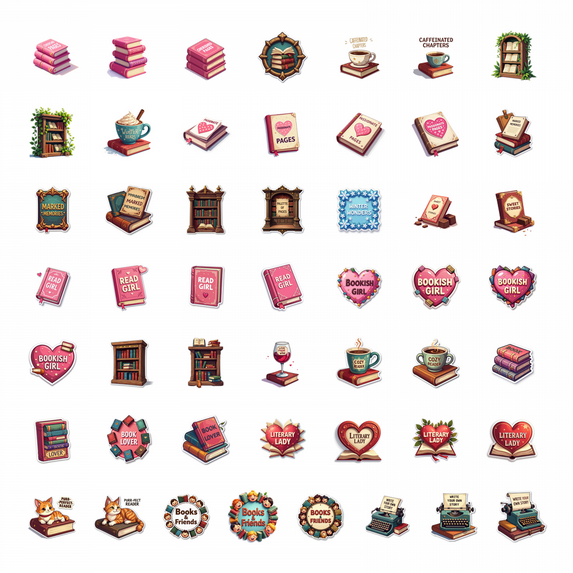 50pcs Unique Read And Unwine Stickers Holiday Quote Stickers Vintage Bottle Stickers Notebook Water Bottle Laptop Skateboard Scrapbooking