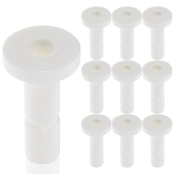 50pcs Water Filter Fitting Valves Plug 1/4 Inch Water Dispenser Pipe End Plug