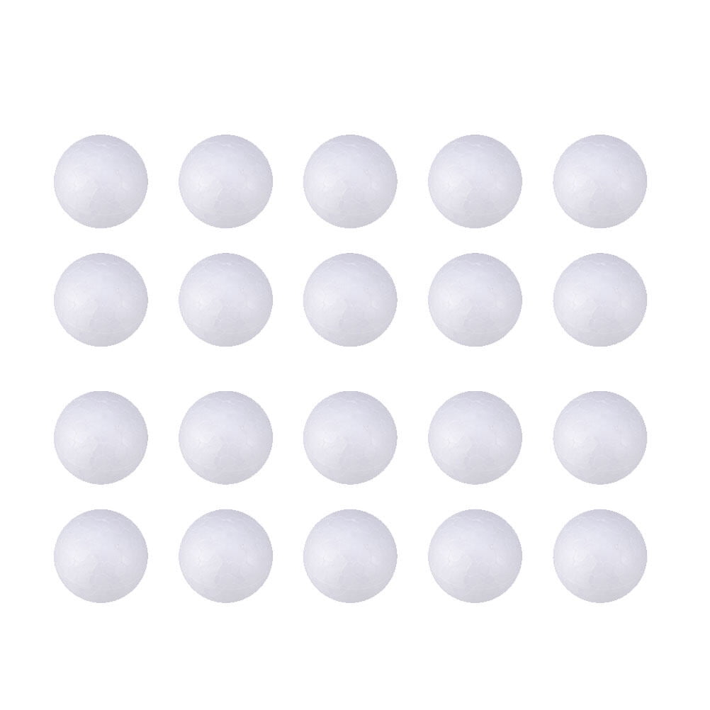 50pcs Wedding Decoration Modeling Craft Solid Polystyrene Balls Round ...