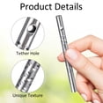 thumbnail image 1 of 50pcs Metal Wind Chime Tubes Replacement Parts Wind Chime Making Tubes for Crafting and Repair, 1 of 6