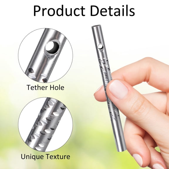 50pcs Metal Wind Chime Tubes Replacement Set for Wind Chime Making, Crafting, Repair, and Easy to Use